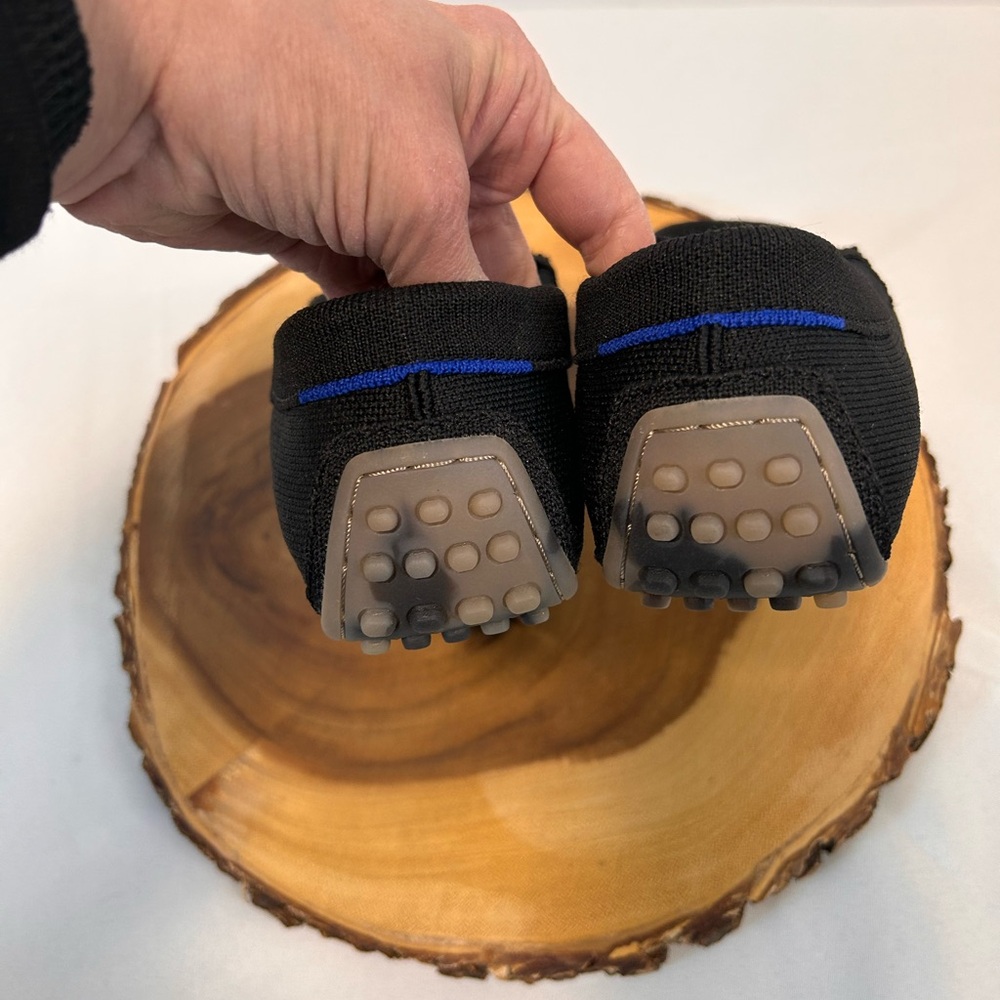 Women’s Black Slip-On Loafers - Picture 6 of 11